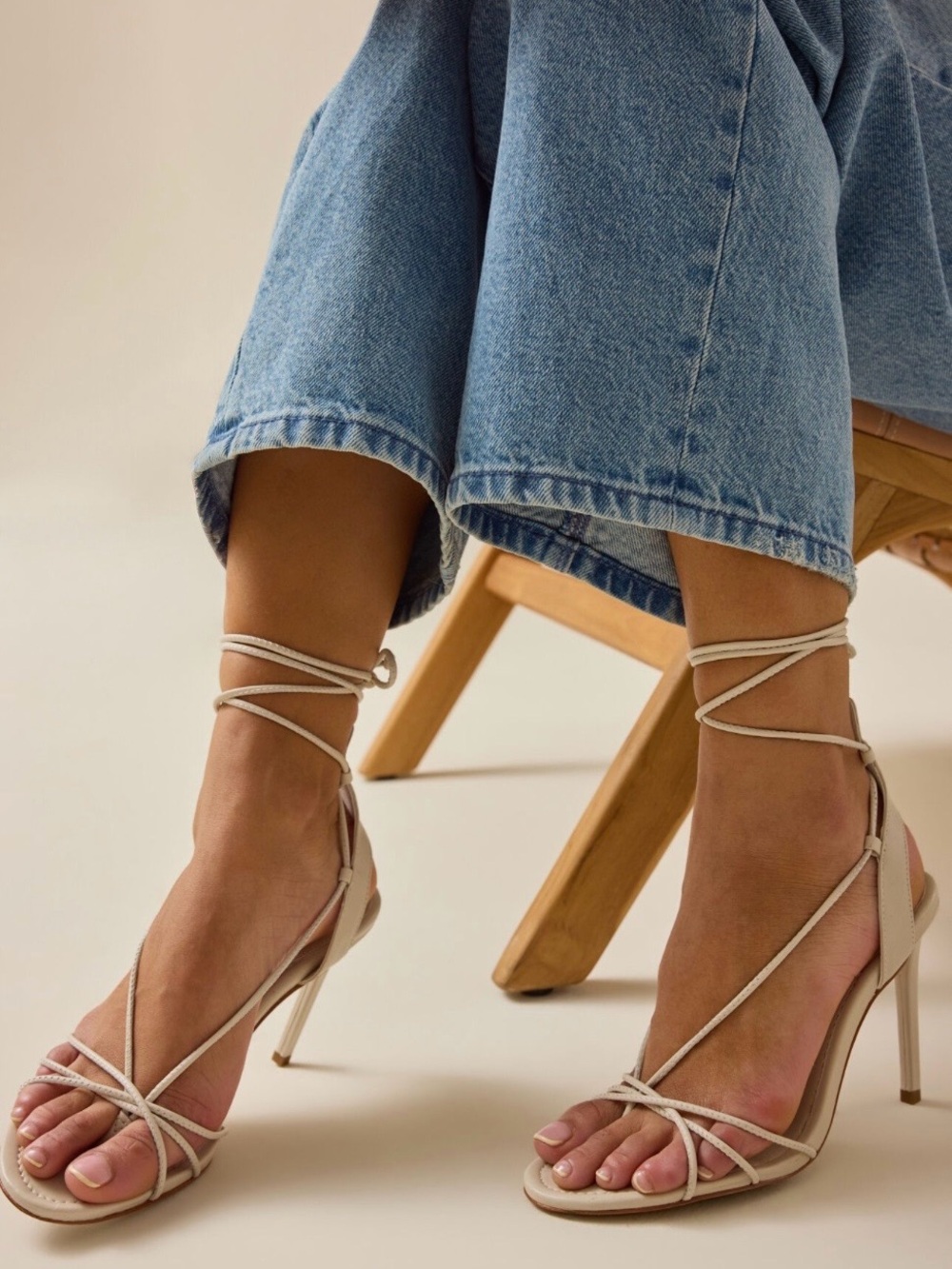 SCHUTZ Demetria Heeled Sandals Sz 7